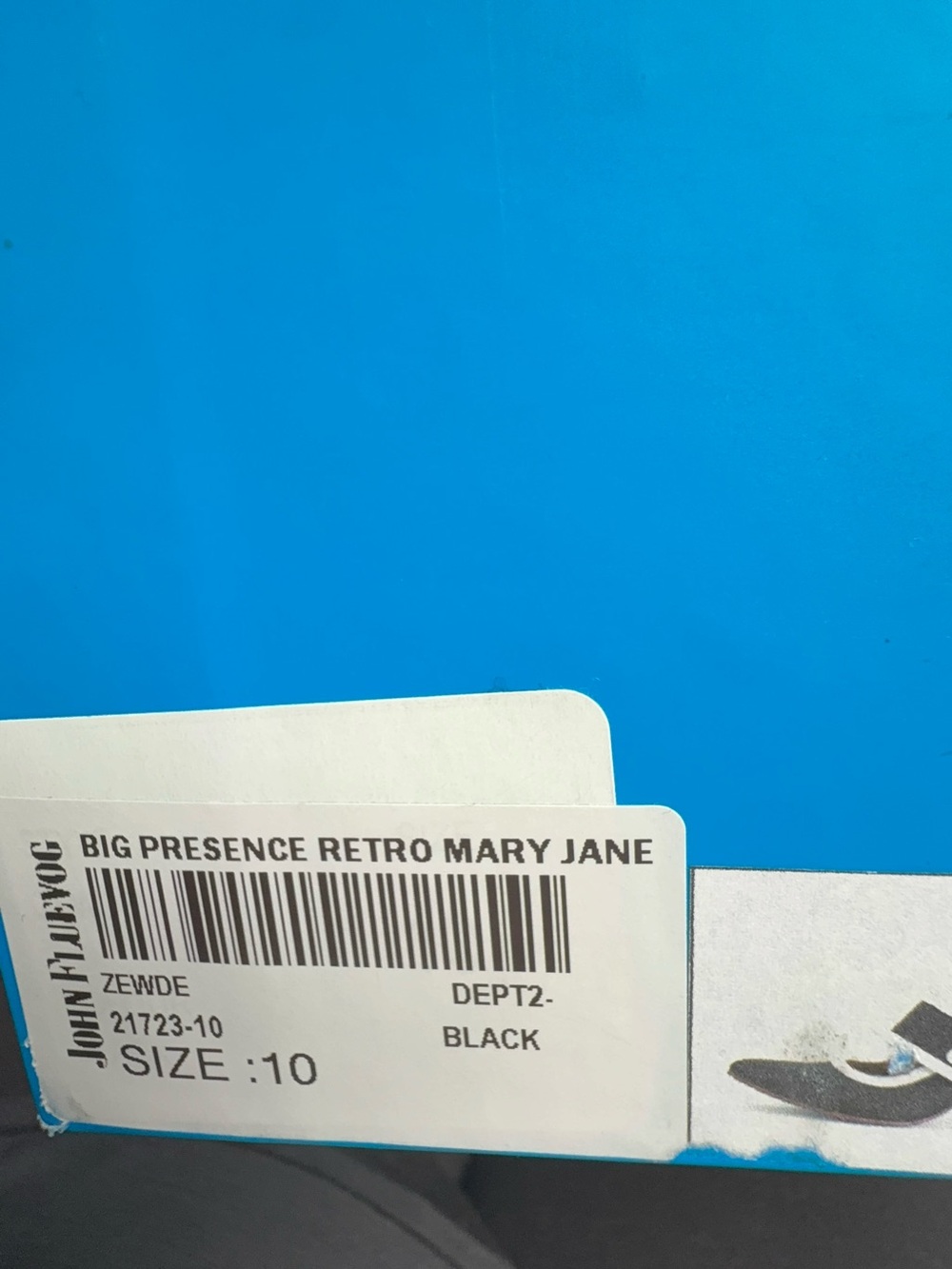 Big Presence Retro Mary Jane’s. NIB. size 10 - Picture 5 of 5